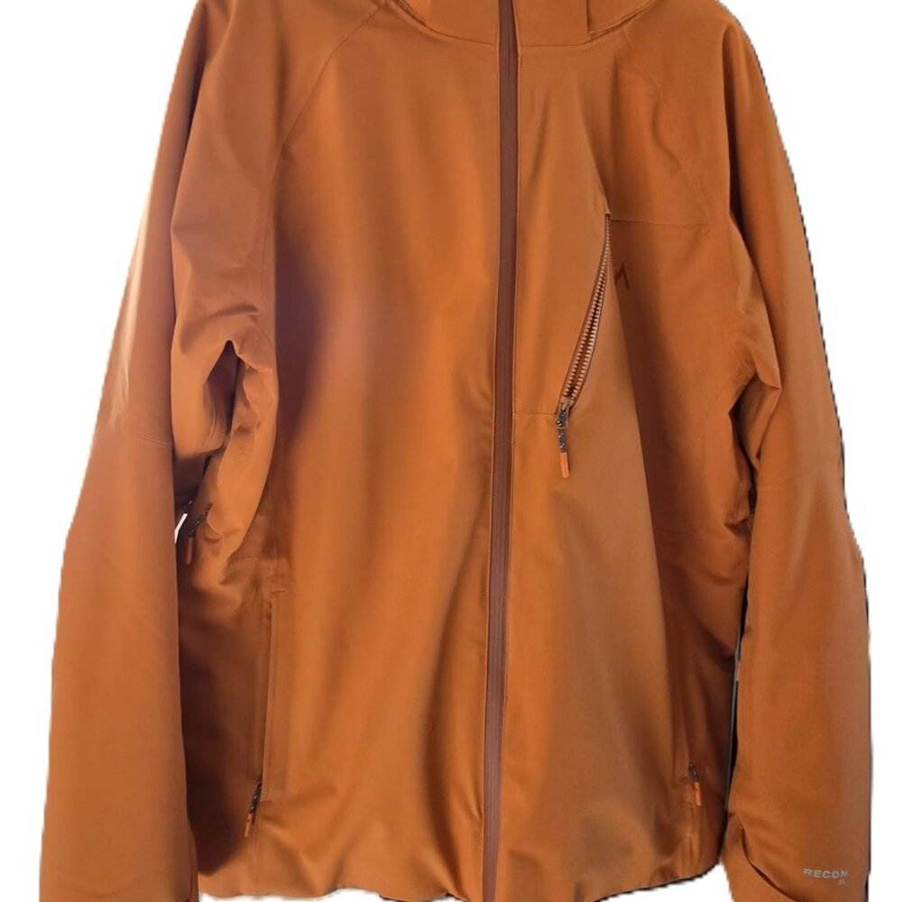 STRAFE HAYDEN 2L INSULATED SKI/SNOWBOARD JACKET MEN’S LARGE-AMBER
